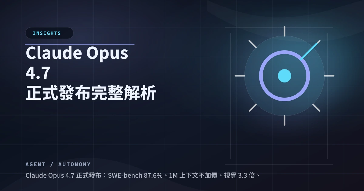 Claude Opus 4.7 發布首輪整理：跑分、定價、實測